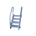 Aluminium Alloy Marine Boarding Ladder Anti-Slip Feet Strong Anti-Rust Bulwark Ladder for sale