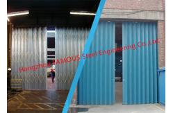 China External Folding Panel Doors Horizontally Folding Garage Doors With Custom Opennings supplier