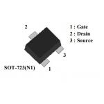 AP2N1K2EN1 IC Chips SOT-723 0.15W 800mA MOSFET Transistor for sale