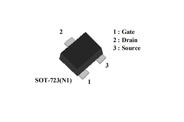 AP2N1K2EN1 IC Chips SOT-723 0.15W 800mA MOSFET Transistor