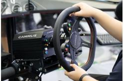 China Cammus Direct Drive Race Game Cockpit With Adjustable Angle Pedal supplier
