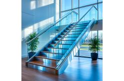 China High-Quality Stainless Steel Handrails with Flat Saddle for Glass Staircase Applications supplier