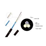 12 Core Ftth Optical Cable Mini ADSS Span 120m With FRP Strength Member for sale