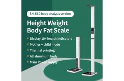 China Ultrasonic Smart Body Fat Measuring Scale Height Weight Balance Vending Machine supplier