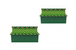 China Rustproof Lacquer 0.5s Buffer Hydraulic Road Blocker A3 Steel supplier