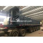 Capacity 24Cbm Tipper Semi Trailer Truck With Leaf Spring Suspension for sale