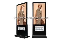 China Remote Control Android Advertising Screen With Wireless Phone Charging Function supplier