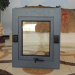 Aluminum Color Middle Pivot Hopper Windows UPVC Frame Skylight for sale