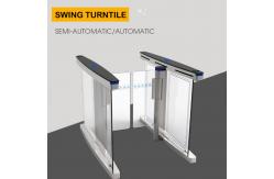 China Access Control Turnstile Barrier Gate Rfid Card Reader Security System 50W/24V supplier