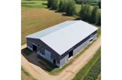 China Industrial Metal Steel Structure Warehouse Prefab Factory Logistics Building supplier