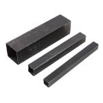 Q345 Black Galvanised Steel Tube Square Pipe 4x4 14mm for sale