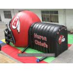 inflatable football helmet tunnel with customized size and logo for sale