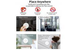 China SIXWGH Remote Control Lamp Socket Electronic EU Plug Waterproof Kinetic Energy Switch supplier