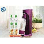 Purple 0.6L Homemade Soda Machine 180mmx115mmx400mm for sale