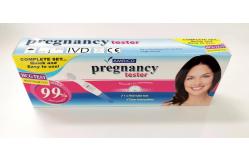 China Early Detection Instant Midstream Hcg Pregnancy Test One Step Urine supplier