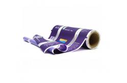 China Custom Printing Packaging Plastic Roll Bopp/Pet/Ldpe Film With Window Food Packaging supplier