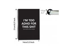 China Standard A5 Academic Custom Notebook With Dot-Grid Paper supplier