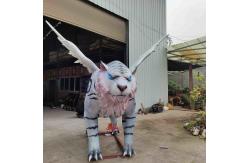 China sun resistance Realistic Animatronic Animals Chinese Mythological Creatures White Tiger supplier