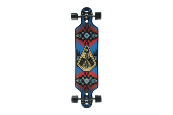 DB Longboards Urban Native 38 Longboard Complete Skateboard - 8.8 x 38
