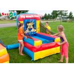Inflatable Ball Game Children Playground Baseball Batting Cage Inflatable Sports Games for sale