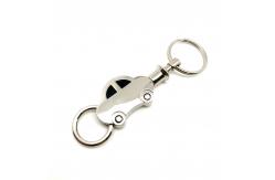 China Metal Keychain Holder with Package of Metal Material and Individual Polybag Package supplier
