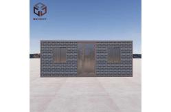 China ODM 40ft Expandable Flat Pack Folding House Shipping Container Homes supplier