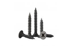 China Gypsum Board Drywall Screws Thread Black Phosphate Flat Bugle Head Screw supplier