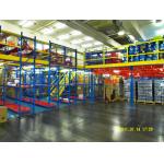 Powder Coat Steel Rack Supported Mezzanine For Distribution Center for sale
