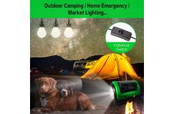 China SRE-0603 Solar Led Camping Emergency Light Usb Recharge Bulb Set supplier