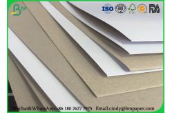 China Packaging Box Coated Duplex Board Grey Back 350gsm 300gsm In Sheet / Roll supplier