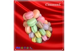 China Disposable 4 Layer Plastic Macaron Packaging Mini Macaron Tower With Handle supplier