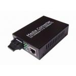Single / Dual UTP Fiber Optic Media Converter with Half / Full Duplex for sale