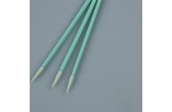 China Dust Free Cleanroom Cotton Bud Swab Pointed Tip Electronic Cleaning Swabs Foam supplier