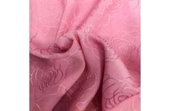 China Abstract pattern 140cm 100% Viscose Jacquard Satin Fabric Jacquard Dress Material supplier