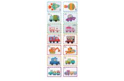 China Busy Traffic Educational Magnetic Jigsaw Puzzle Stickers For Kids supplier