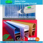 Qualicoat Super Weather Resistant Durable Matt White Ral9010  Polyester Powder Coating For Aluminum Profile for sale