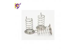 China Nickel Plated Stainless Steel Touch Button Spring For PCB Switch supplier