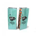 Eco Friendly Biodegradable Kraft Stand Up Pouch 110 Microns Zipper Bags for sale