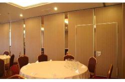 China Removable Wall Restaurant Movable Room Partition MDF Board + Aluminium Material supplier