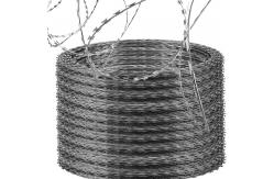 China High Tensile Concertina Razor Wire CBT-65 With Single Coil supplier