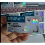 Digital Printing Technology 10ml Vial Labels Single Side Hologram for sale