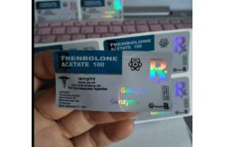 China Digital Printing Technology 10ml Vial Labels Single Side Hologram supplier