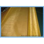 0.03mm Square Hole Brass Woven Wire Mesh Plain Weaving For Decoration for sale