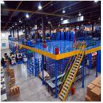 Long Span Warehouse Rack And Shelf Cold Rolled Steel Column H Beam Platform for sale