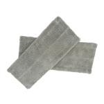 Grey Flat Floor Wet Mop Pads 80% Polyester 20% Polyamide 450gsm for sale