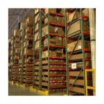 Boltless Custom Pallet Rack with Teardrop Style Upright Frame and Wire Mesh Decking