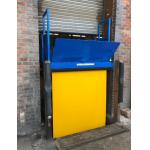 Hydraulic Electric Scissor Lifting Structure With Checkered Sheet For Wharehouse Loading And Unloading for sale
