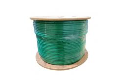 China Wholesale 1000FT Cat6 FTP LSZH Jacket 0.560mm Pure Copper 1Gbps Ethernet Cable supplier