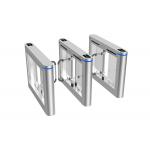 High Security Pedestrian Access Control Automatic Swing Gate Turnstile 304 Stainless Steel