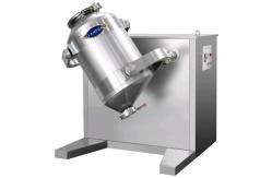 China Rotating Drum 3D Sugar Salt Medicine Powder Blending Machine supplier